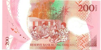 Banconote Estere. Vanuatu. 200 ... 