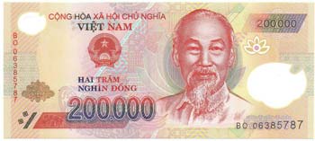 Banconote Estere. Viet Nam. 200000 ... 