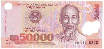 Banconote Estere. Viet Nam. 50000 ... 