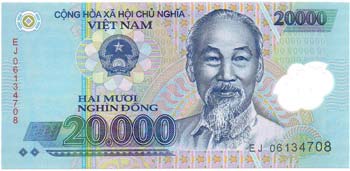 Banconote Estere. Viet Nam. 20000 ... 