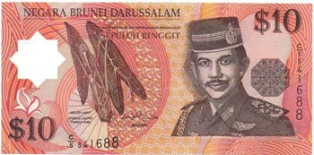 Banconote Estere. Brunei. 10 ... 