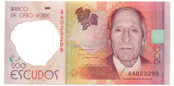 Banconote Estere. Capo Verde. 200 ... 