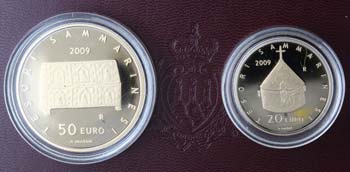 San Marino. 50 euro e 20 euro ... 