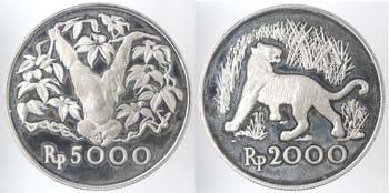 Monete Estere. Indonesia. 5000 e ... 