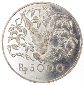 Monete Estere. Indonesia. 5000 ... 