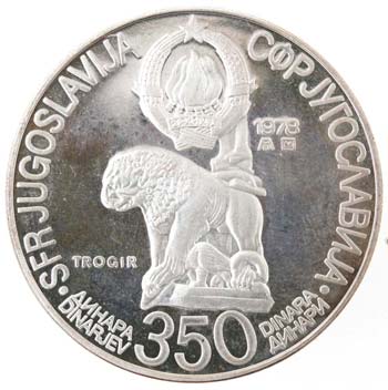 Monete Estere. Jugoslavia. 350 ... 