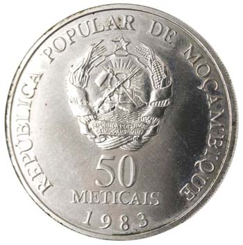 Monete Estere. Mozambico. 50 ... 