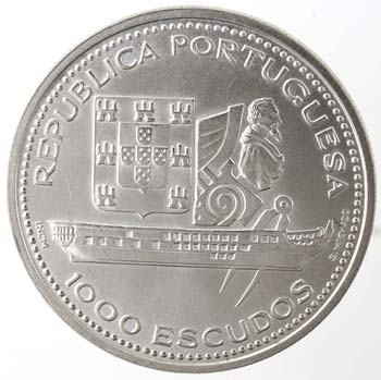 Monete Estere. Portogallo. 1000 ... 