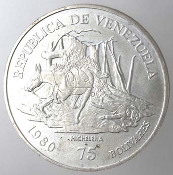 Monete Estere. Venezuela. 75 ... 
