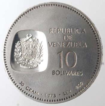 Monete Estere. Venezuela. 10 ... 