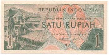 Banconote Estere. Indonesia. 1 ... 