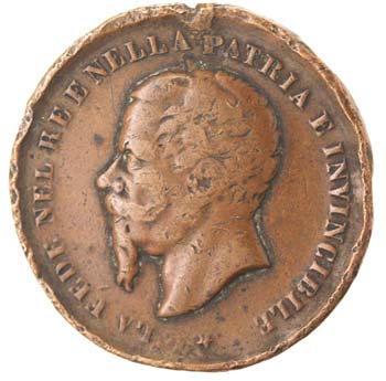 Medaglia. Vittorio Emanuele II. ... 