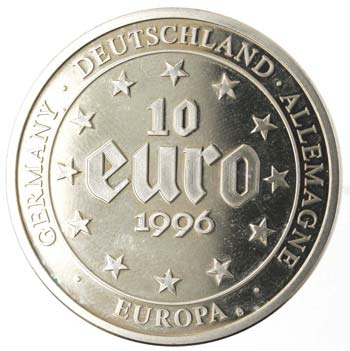 Medaglie. Germania. 10 ECU 1996 ... 