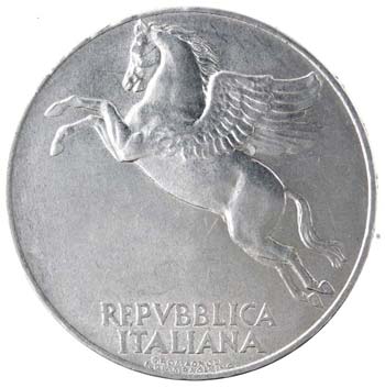 Repubblica Italiana. 10 Lire 1949 ... 