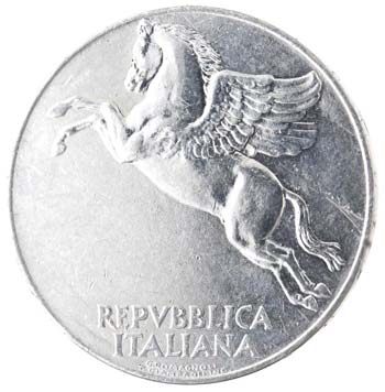 Repubblica Italiana. 10 Lire 1950 ... 