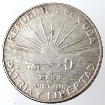 Monete Estere. Cuba. 1 Peso 1953. ... 