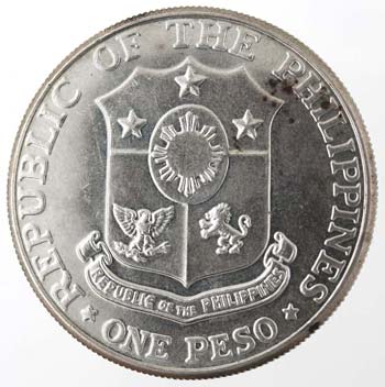 Monete Estere. Filippine. 1 Peso ... 