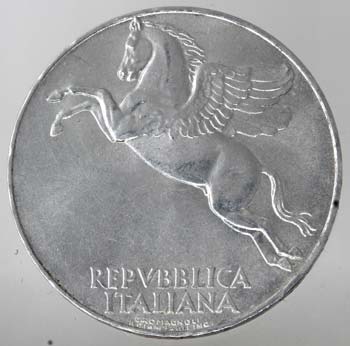 Repubblica Italiana. 10 Lire 1950 ... 
