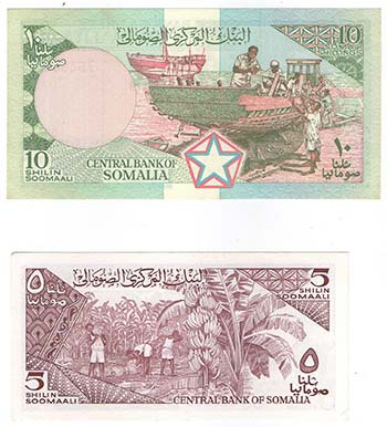 Banconote Estere. Somalia. Lotto ... 