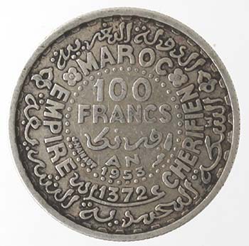 Monete Estere. Marocco. 100 ... 