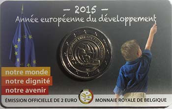 Monete Estere. Belgio. Coin Card 2 ... 