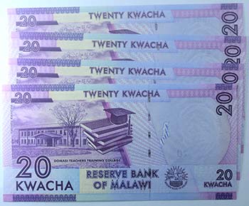 Banconote Estere. Malawi. 20 ... 