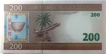 Banconote Estere. Mauritania. 200 ... 