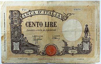 Banconote Italiane. Regno ... 