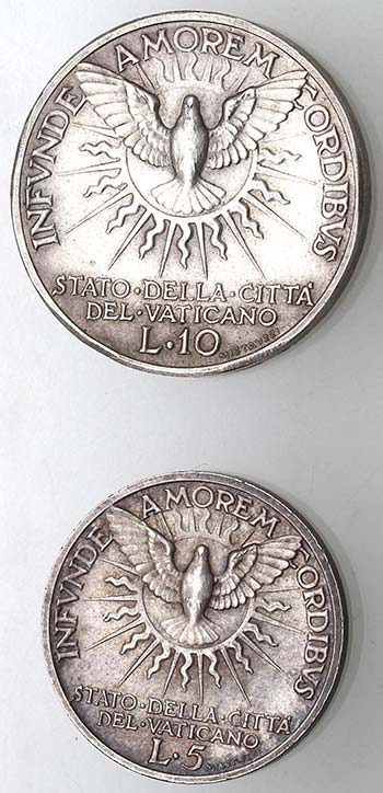 Vaticano. Sede Vacante 1939. Lotto ... 
