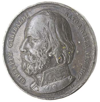 Medaglie. Giuseppe Garibaldi. ... 