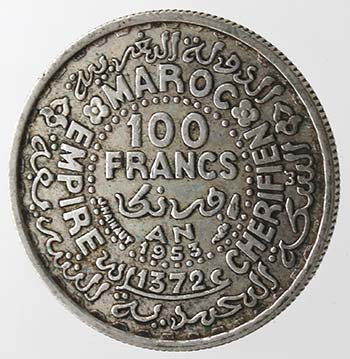 Monete Estere. Marocco. 100 ... 