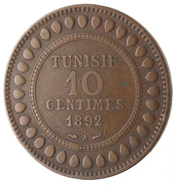 Monete Estere. Tunisia. 10 ... 