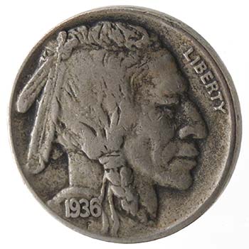 Monete Estere. USA. 5 Cents 1936. ... 