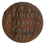 Zecche Italiane. Gubbio. Pio VI. 1775-1799. ... 