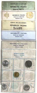Repubblica Italiana. Lotto 7 divisionali. ... 