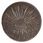 Monete Estere. Messico. 8 reales 1893. Ag. ... 