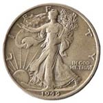 Monete Estere. USA. Mezzo dollaro 1944 S. ... 