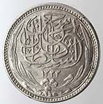 Monete Estere. Egitto. 5 Piastre 1917. Ag ... 