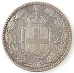 Casa Savoia. Umberto I. 1878-1900. 2 lire ... 
