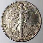 Monete Estere. Usa. Mezzo Dollaro 1942. Ag. ... 