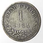Casa Savoia. Vittorio Emanuele II. Lira 1863 ... 