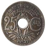 Monete Estere. Francia. 25 Centimes 1931. ... 