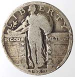 Monete Estere. Usa. 25 Cents 1929. Ag. MB.