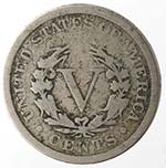 Monete Estere. Usa. 5 Cents 1902. Cu-Ni. MB.