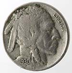 Monete Estere. Usa. 5 Cents 1930. Cu-Ni. qBB.