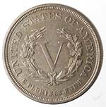 Monete Estere. Usa. 5 cents 1883. Ni. Peso ... 