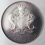 Monete Estere. Malta. Lira Maltese 1972. Ag ... 