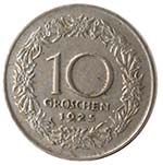 Monete Estere. Austria. 10 Groshen 1925. ... 