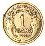 Monete Estere. Francia. Franco 1932. Al-Br. ... 