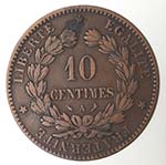 Monete Estere. Francia. 10 Centimes 1897. ... 